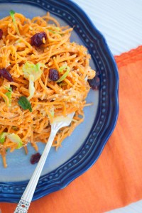 sweet potato noodles, spaghetti, pasta, low carb, vegan, dairy free, easy meals, healthy, lunch and dinner