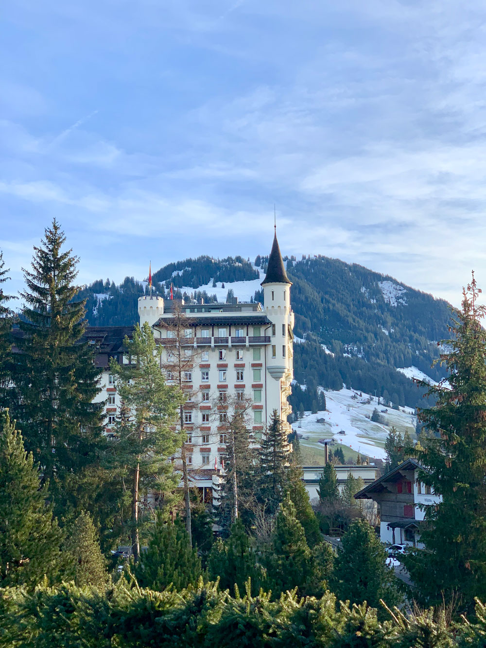palace, hotel, gstaad, swiss, mountains